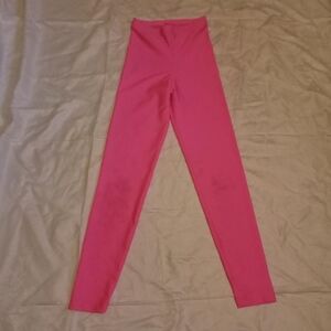 American Apparel Hot Pink Leggings